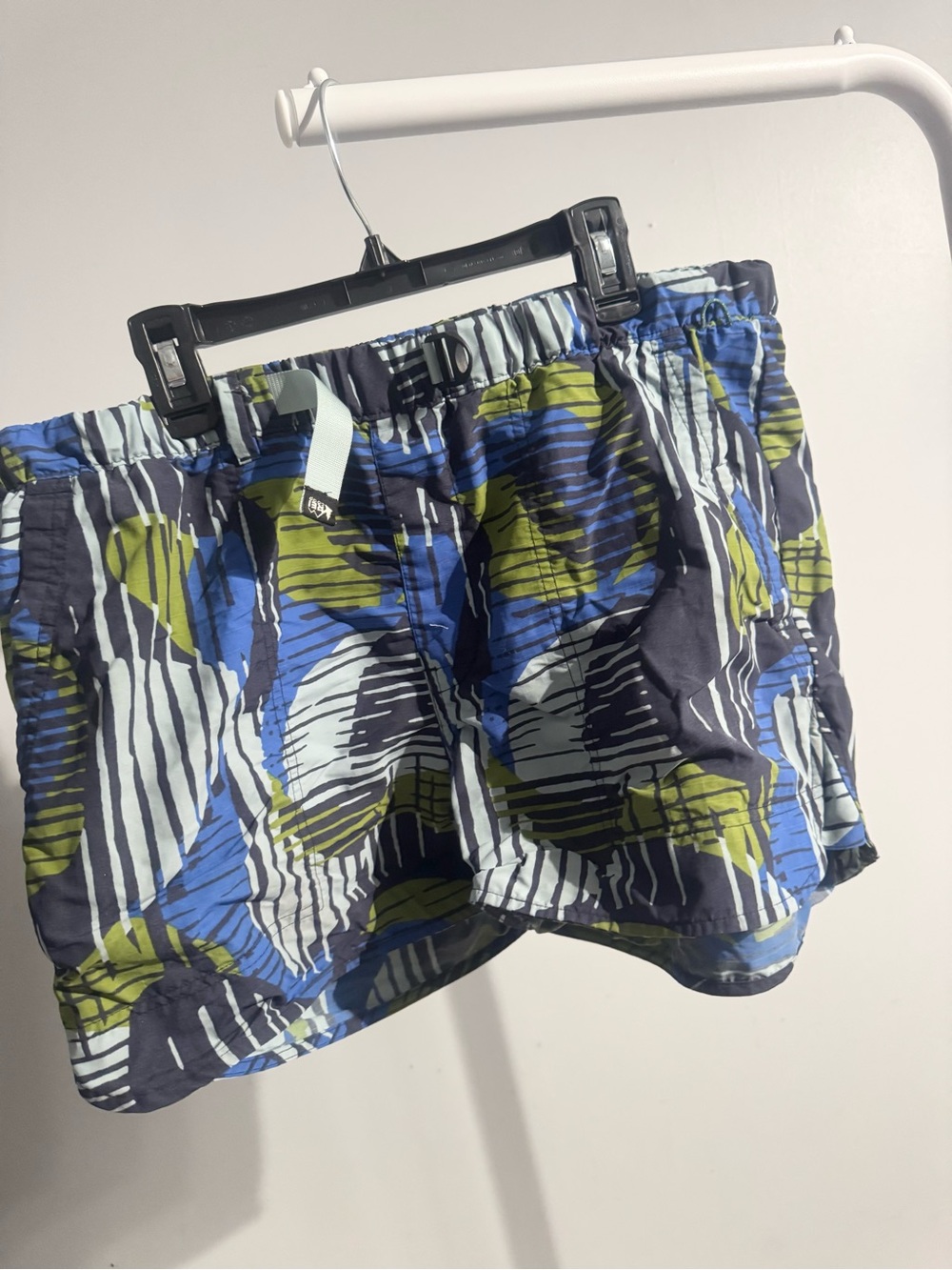 Women’s Blue and Green Shorts